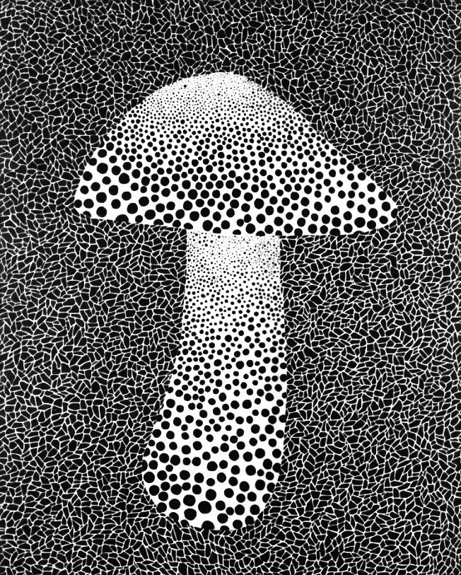 Yayoi Kusama, Mushroom, 1980